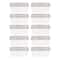 IRIS Clear Stackable Storage Boxes with Gray Lid